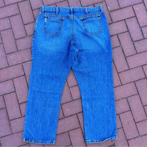 Cinch White Label 40x30 relaxed fit medium stone jeans - Picture 2 of 5